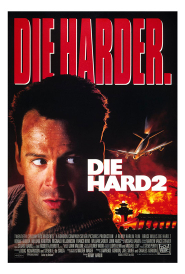 Die Hard 2 movie graphic.