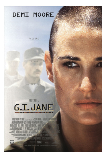 GI Jane movie poster.